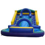 wave inflatable slide